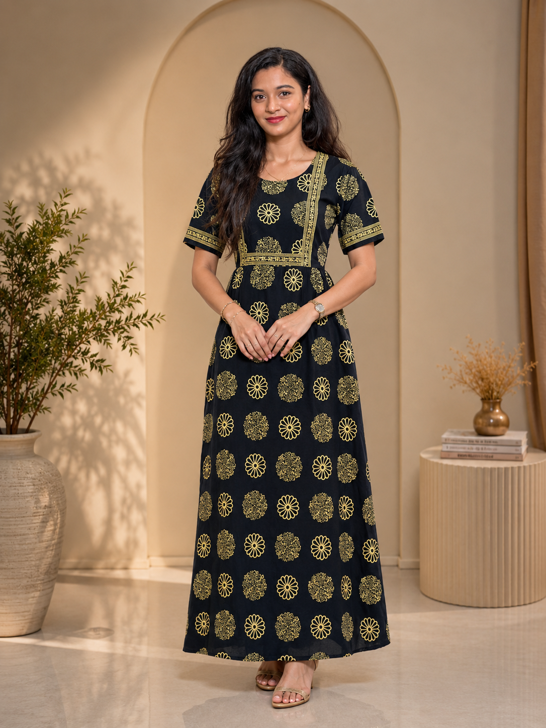 9740 - Frock Style Nighty