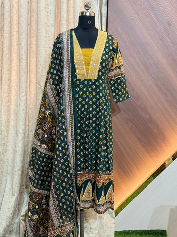 A1081  - Anarkali kurtis with Dupatta