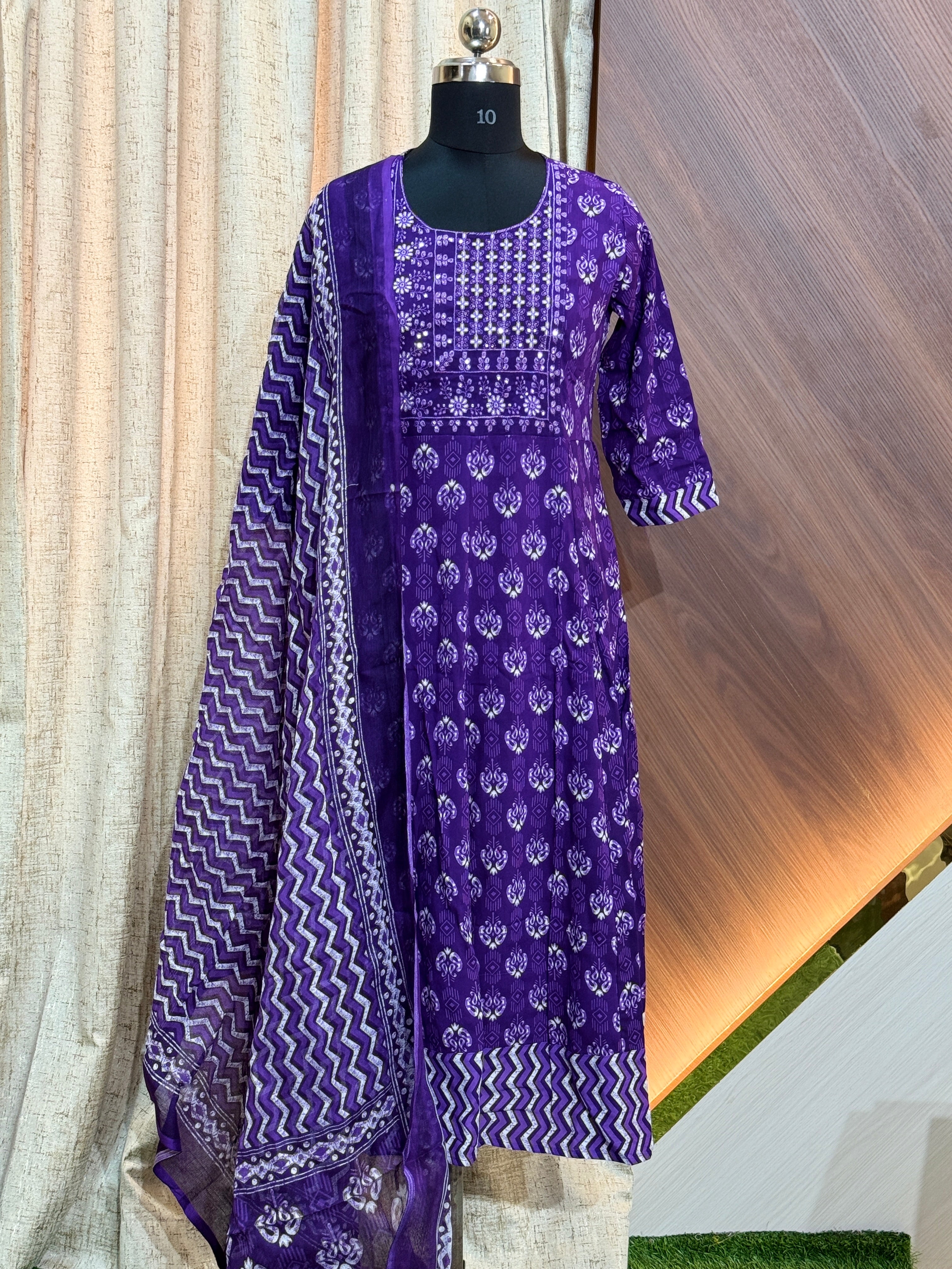 A1084 - Anarkali kurtis with Dupatta