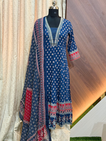 A1086 - Anarkali kurtis with Dupatta