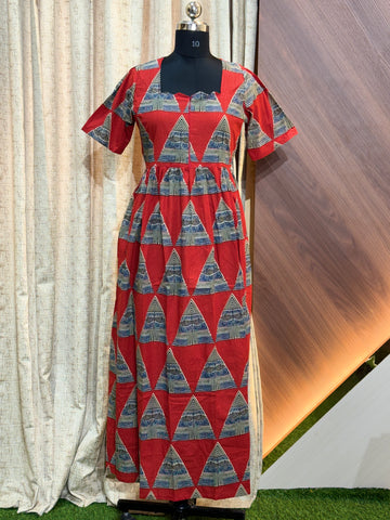 A1251 - Frock Style Nighty Feeding