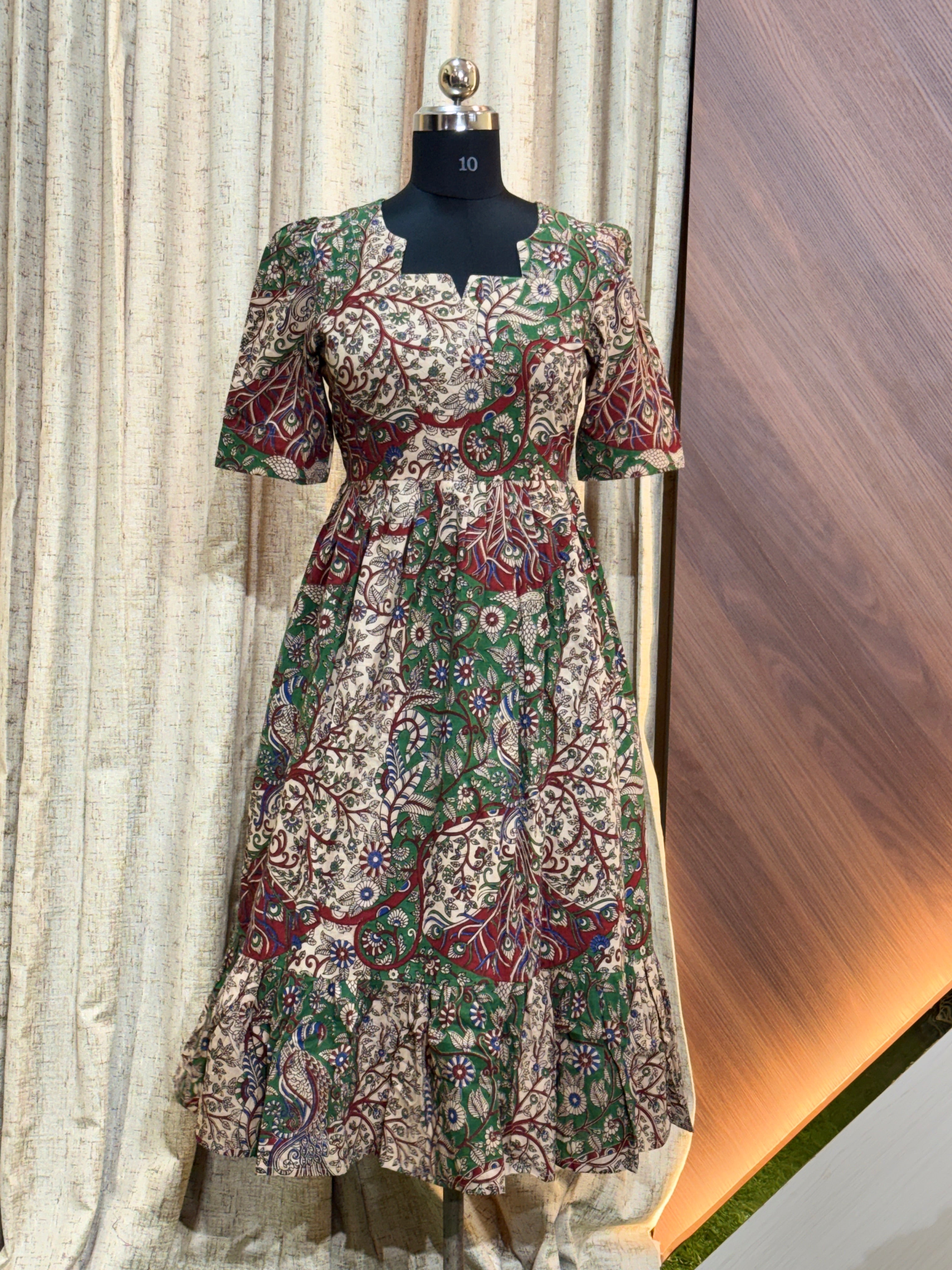 A1205  - Kalamkari Frock