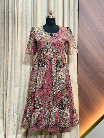 A1209  - Kalamkari Frock