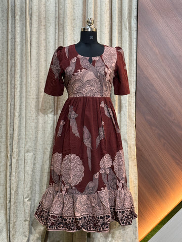 A1211  - Kalamkari Frock