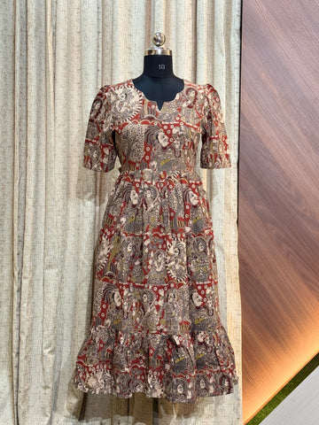 A1210  - Kalamkari Frock