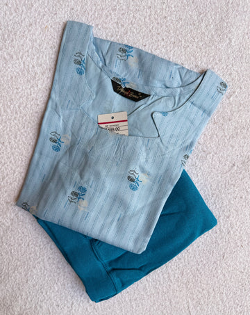 A1277 - Kurti with Jeggings Combo
