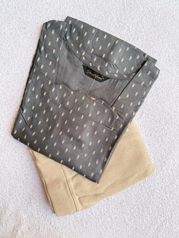 A1265  - Kurti with Jeggings Combo