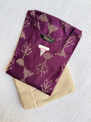 A1271 - Kurti with Jeggings Combo