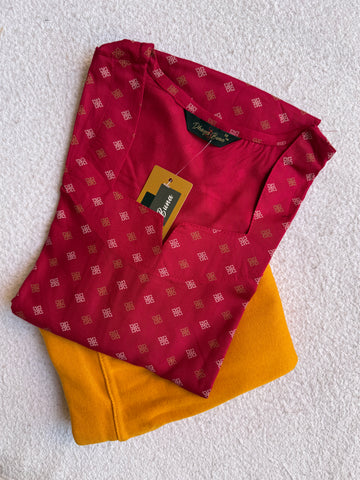 A1264 - Kurti with Jeggings Combo