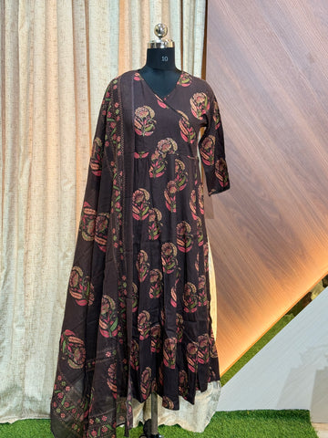 B113 - Anarkali kurtis with Dupatta