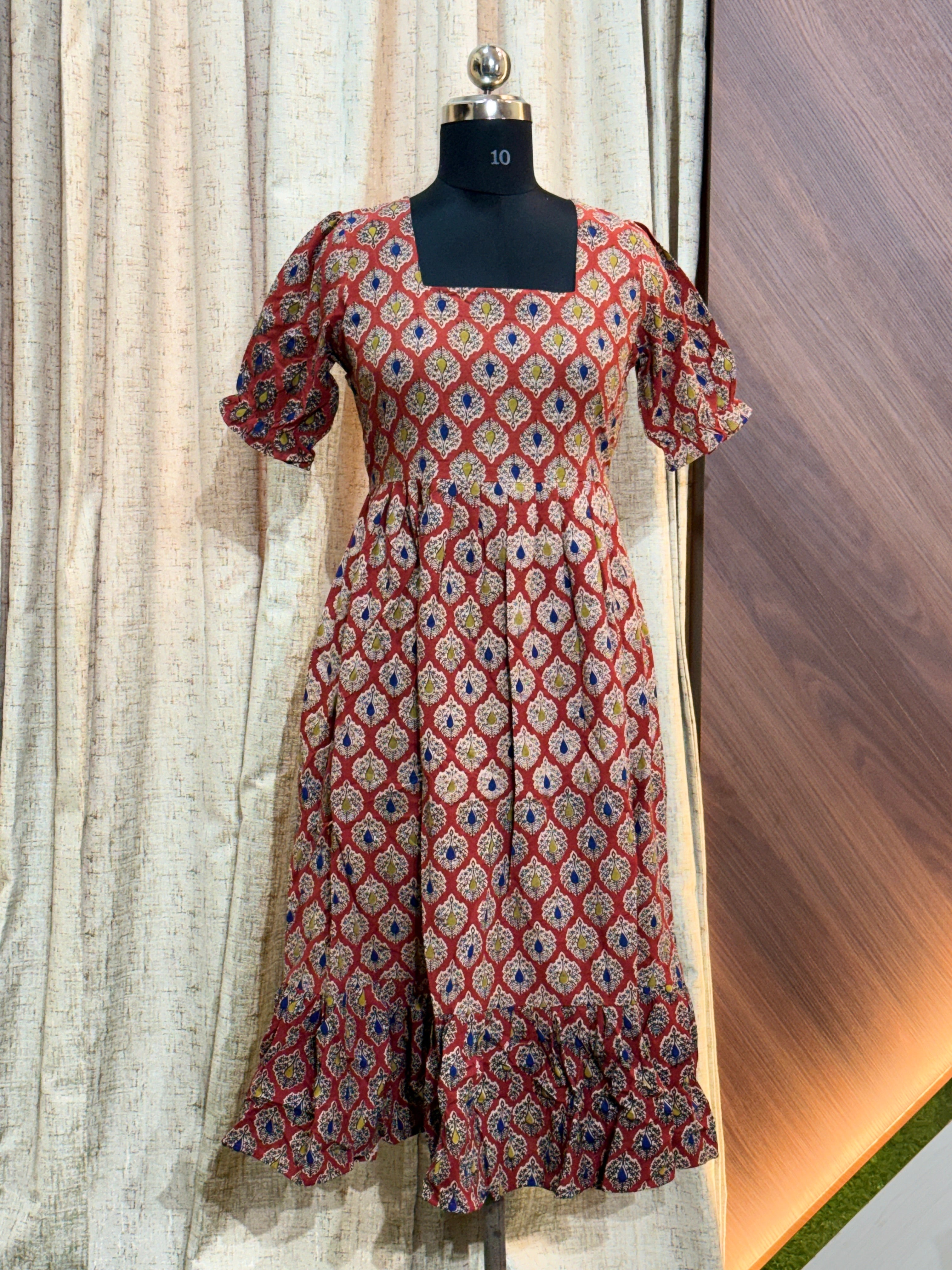 B161  - Kalamkari Frock