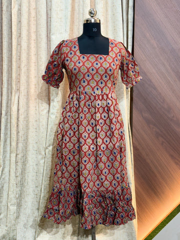 B161  - Kalamkari Frock