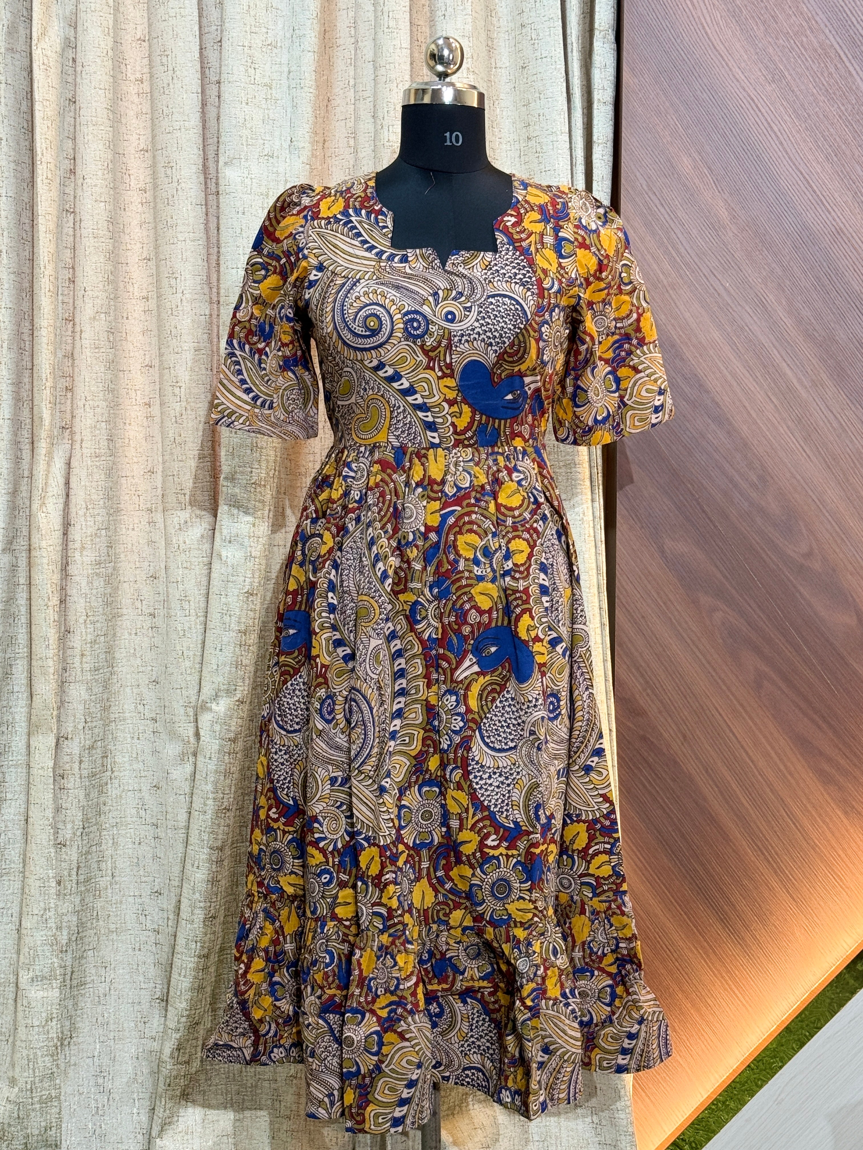 B165  - Kalamkari Frock