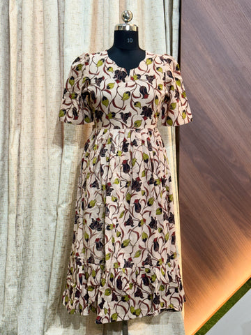 B167  - Kalamkari Frock