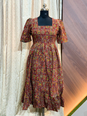 B169  - Kalamkari Frock