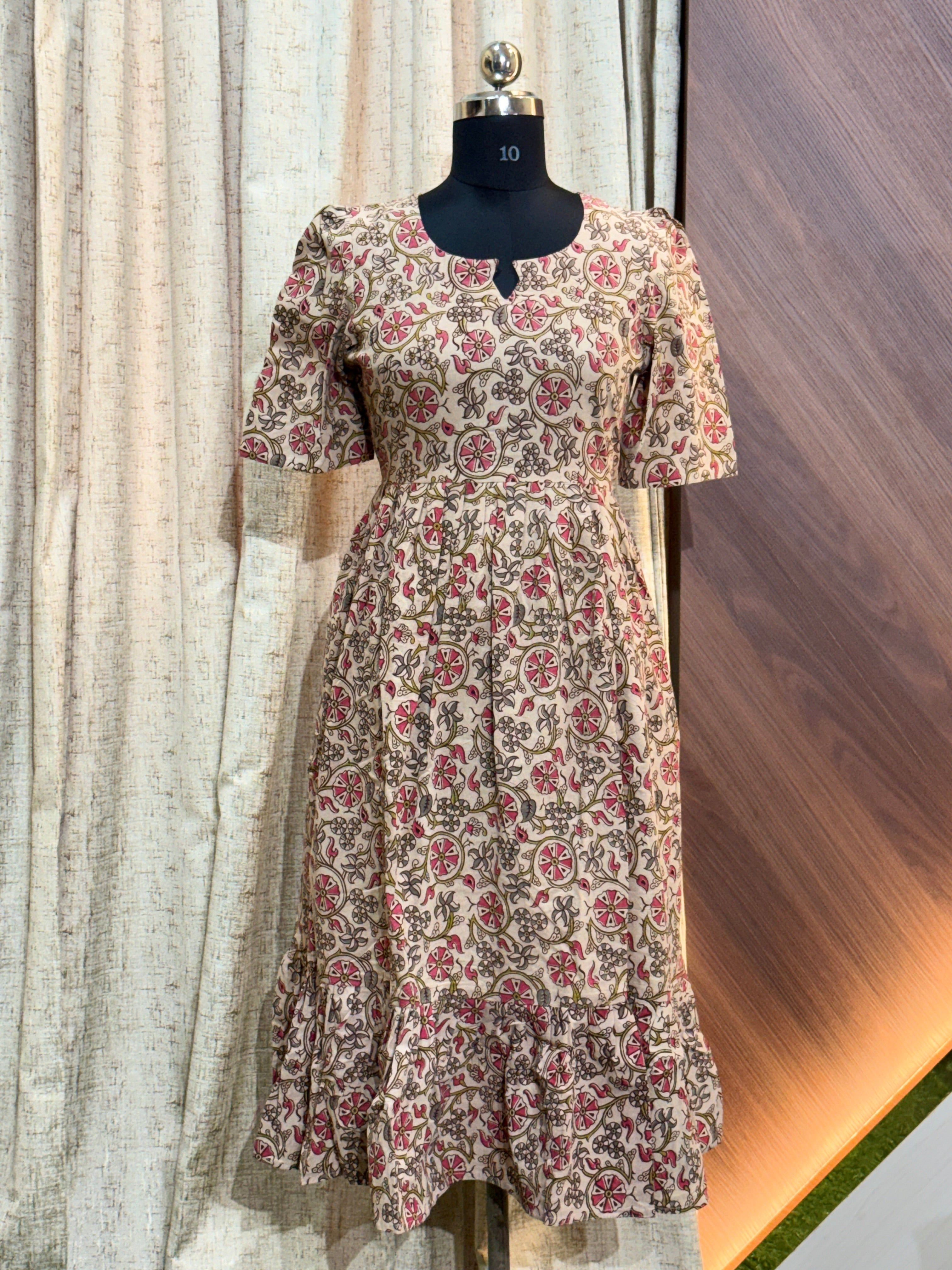 B170  - Kalamkari Frock