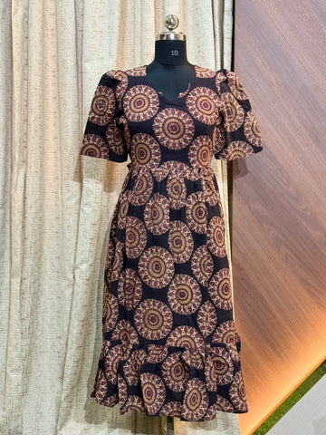 B163  - Kalamkari Frock