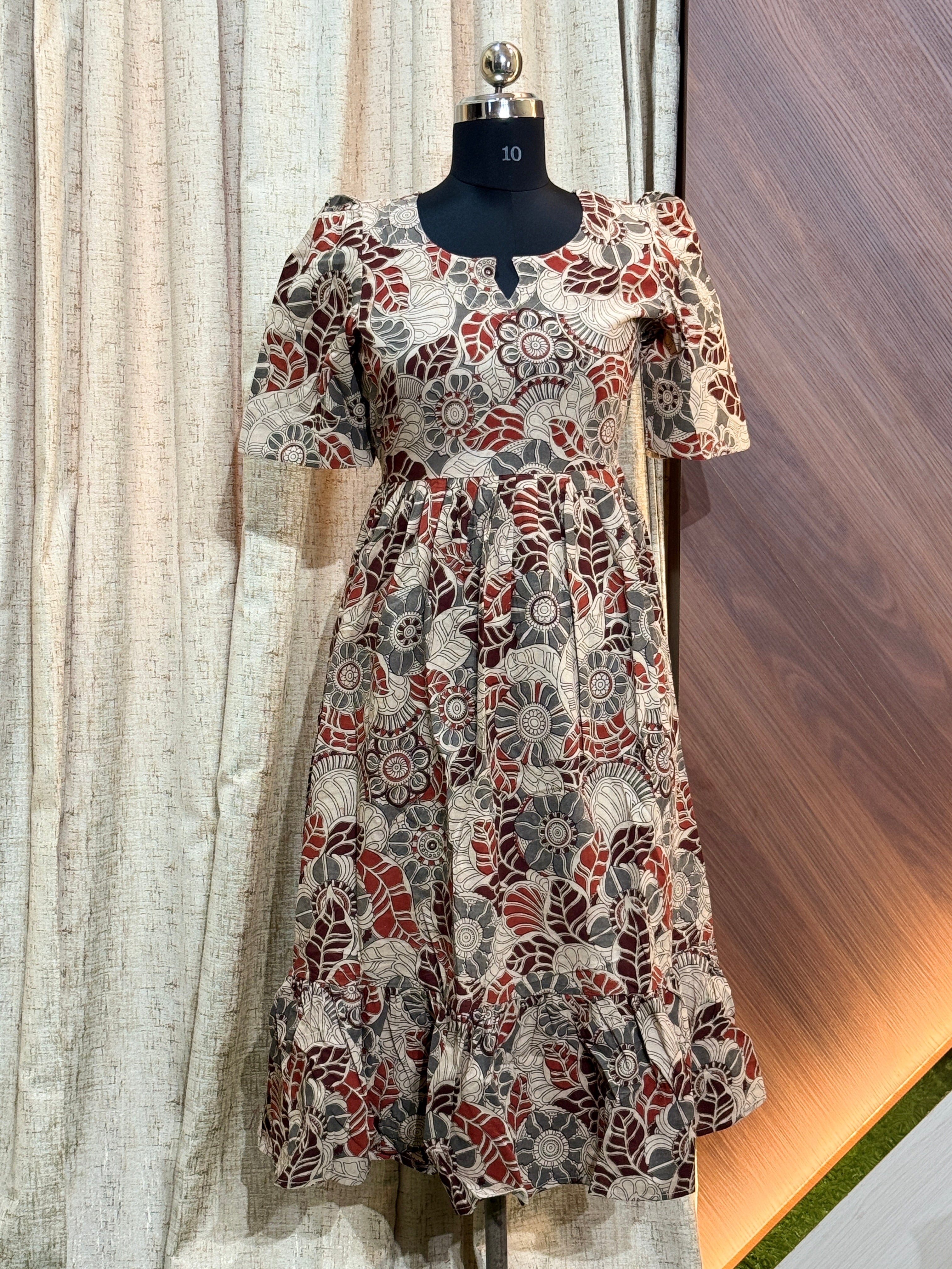 B168  - Kalamkari Frock
