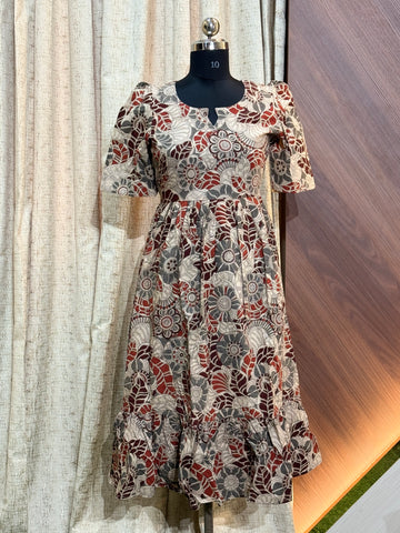 B168  - Kalamkari Frock