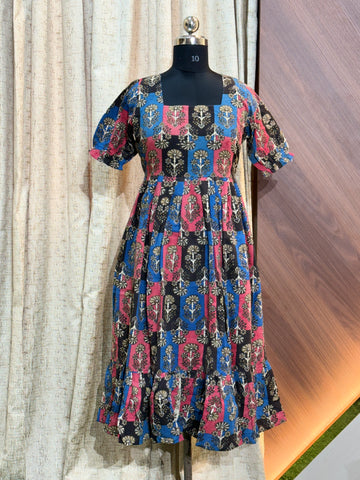 B172  - Kalamkari Frock