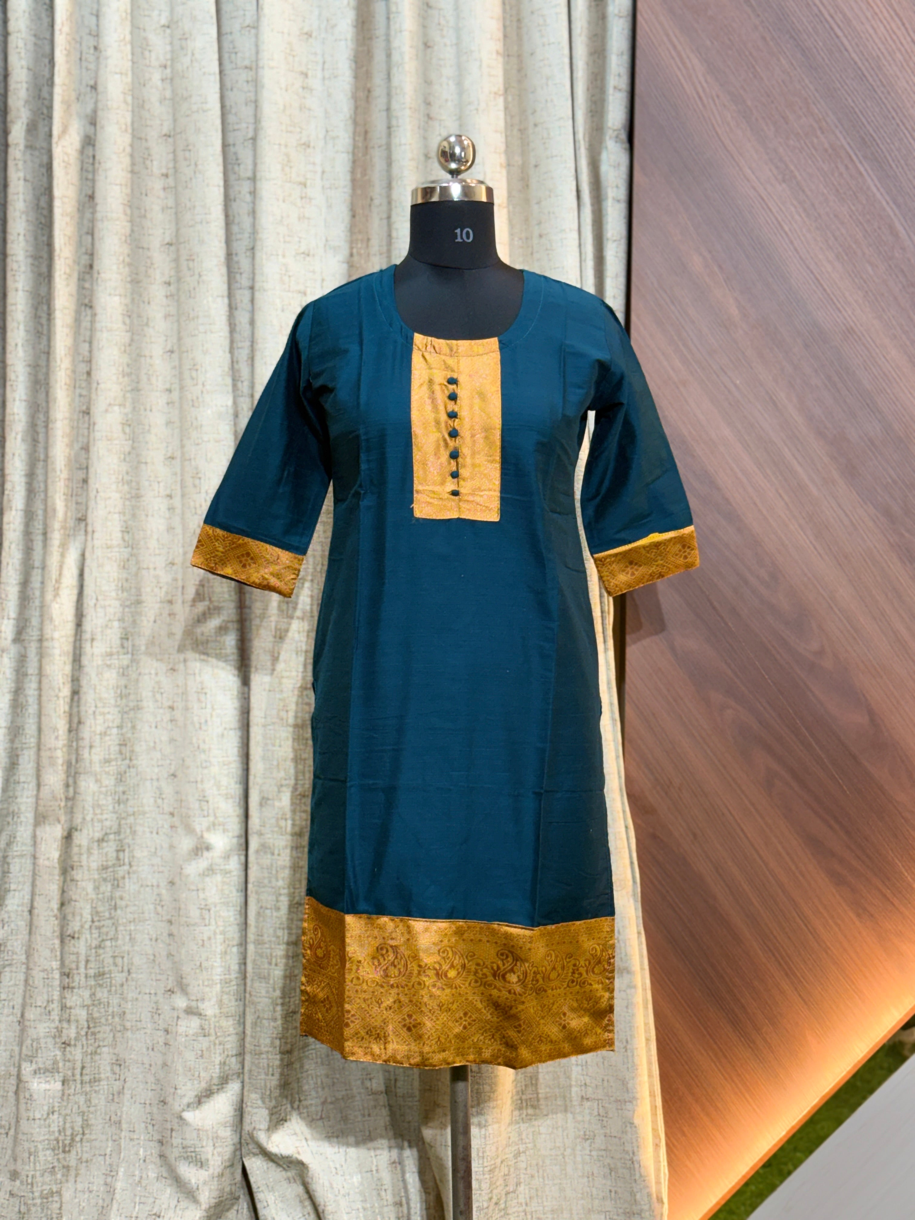 B179 - Daily wear  Silk Kurtis