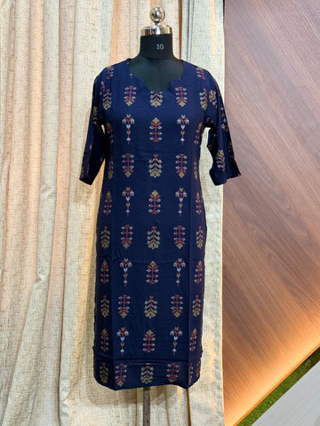 B218 - Daily wear Long Kurtis