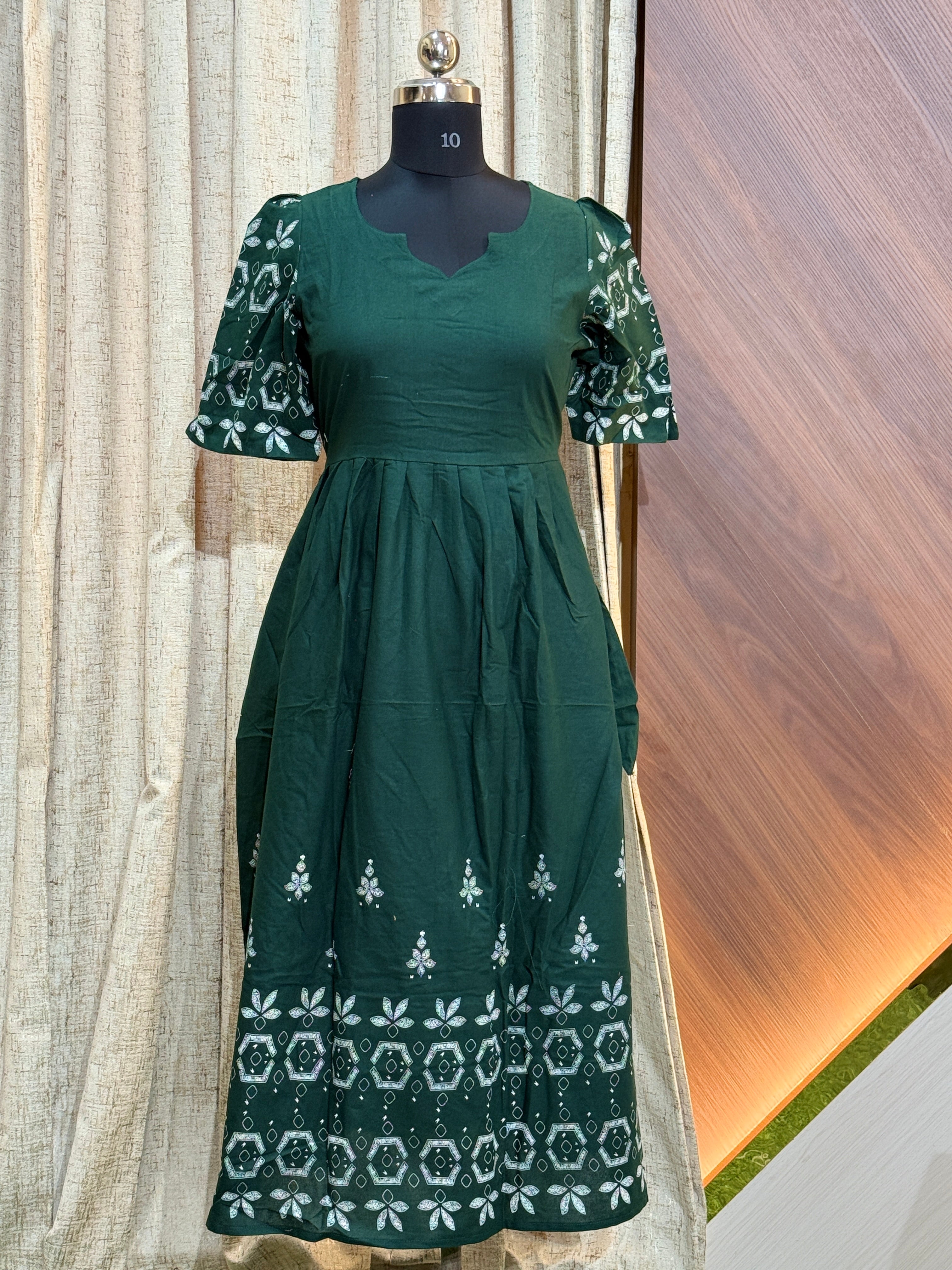 B202  - Fit & Flared Frock