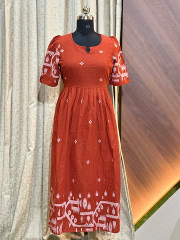 B193  - Fit & Flared Frock