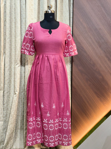 B189  - Fit & Flared Frock