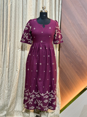 B188  - Fit & Flared Frock