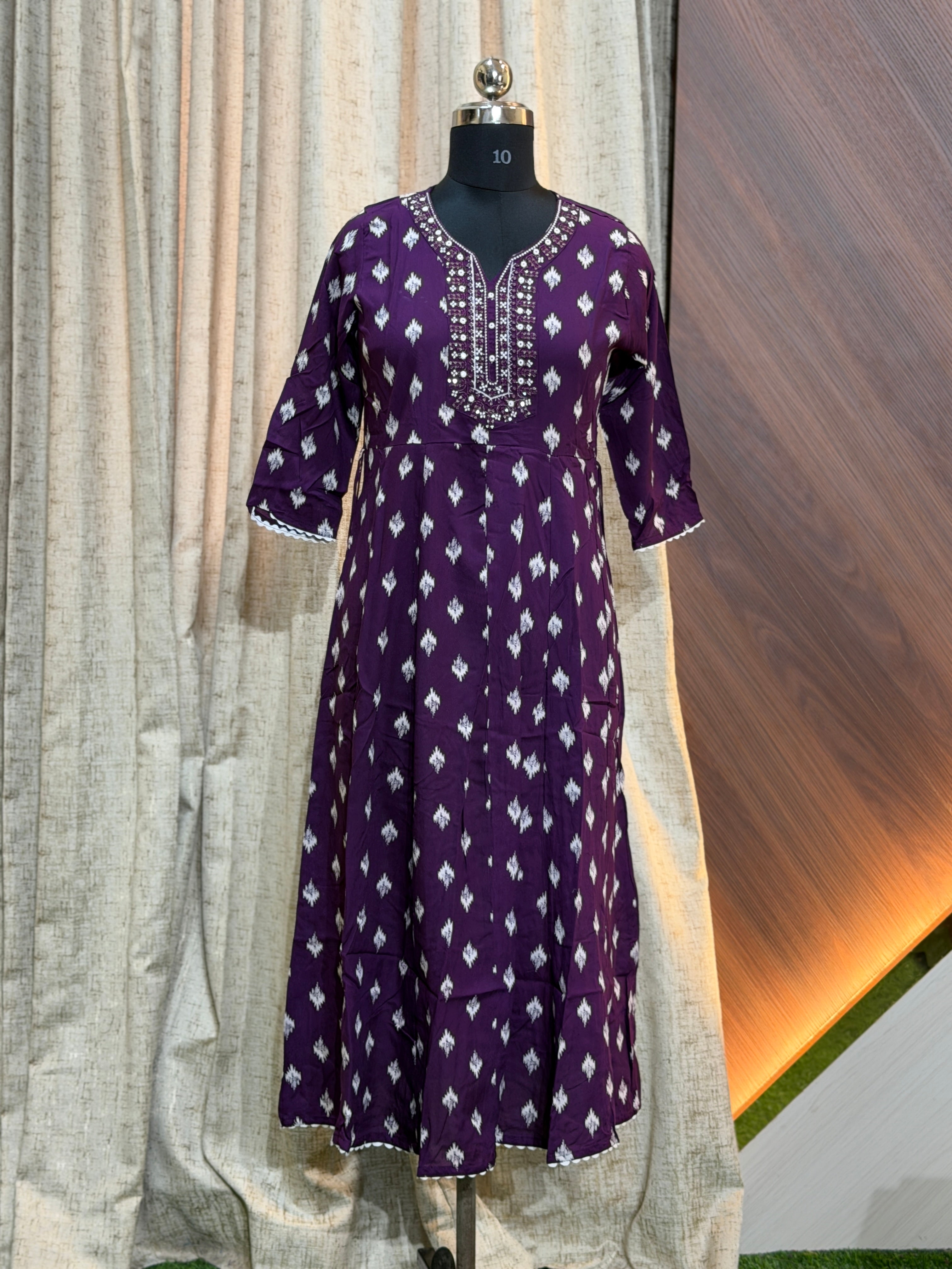 9818 -  Anarkali Kurtis