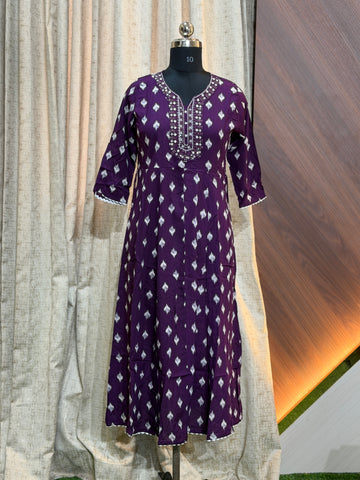9818 -  Anarkali Kurtis