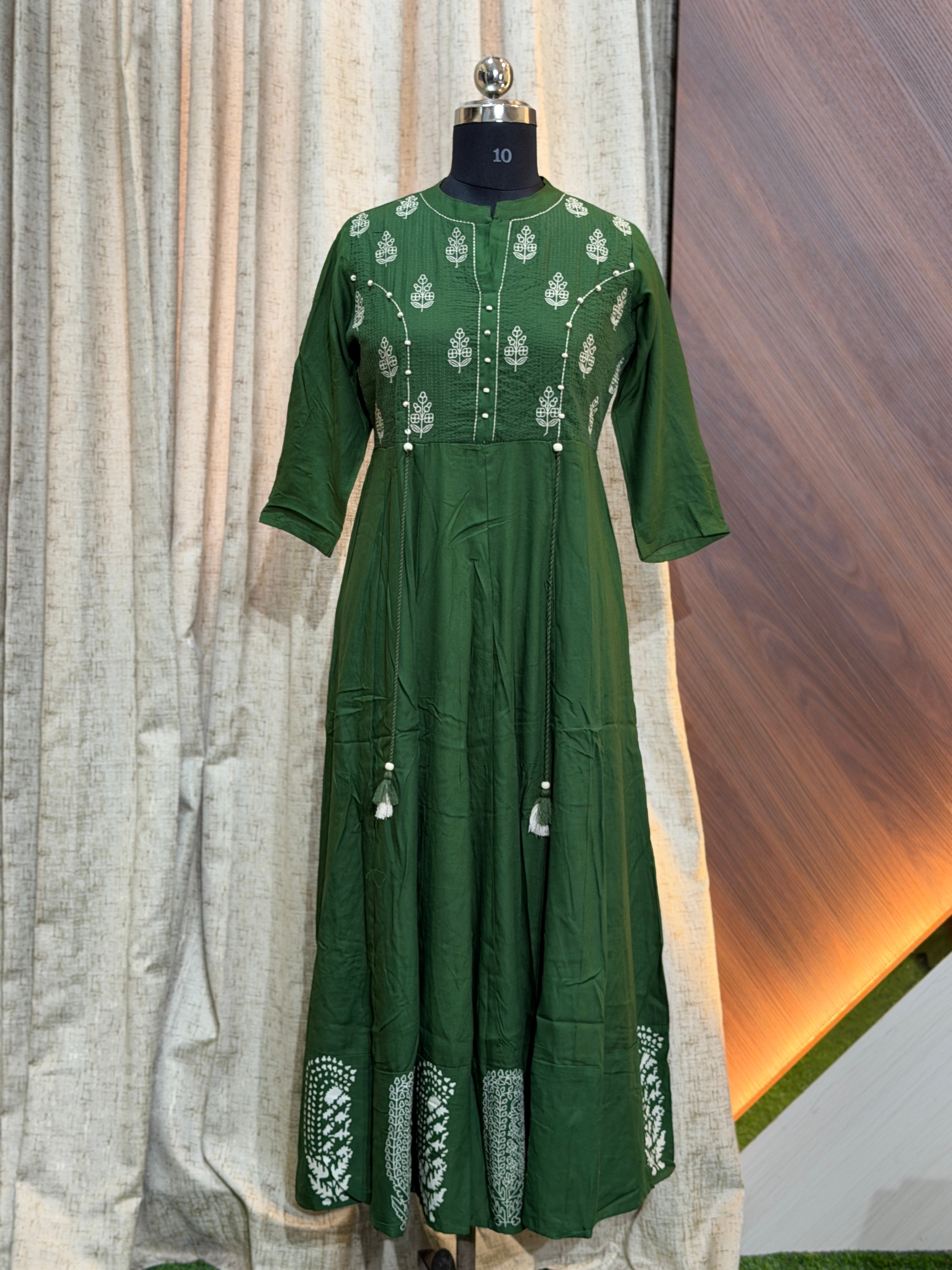 9820 -  Anarkali Kurtis