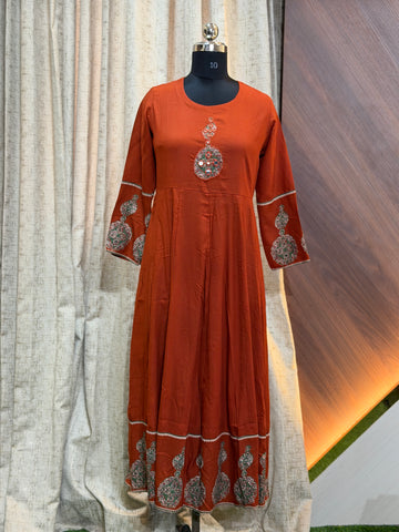 9824 -  Anarkali Kurtis