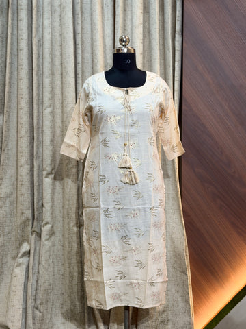 9843 - Daily wear Long Kurtis