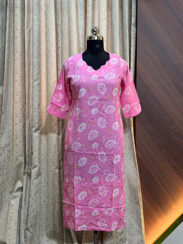 9848 - Daily wear Long Kurtis