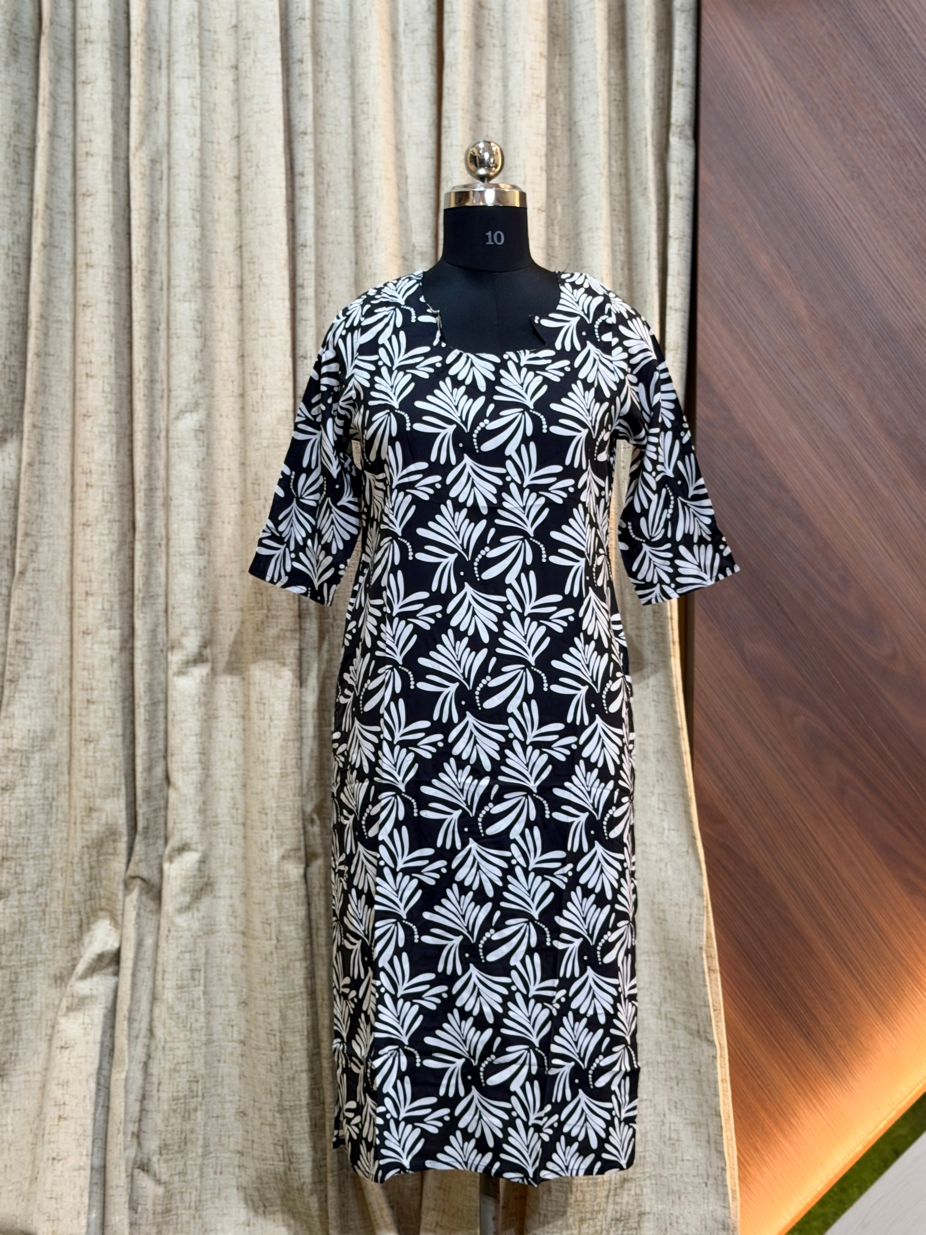 9841 - Daily wear Long Kurtis