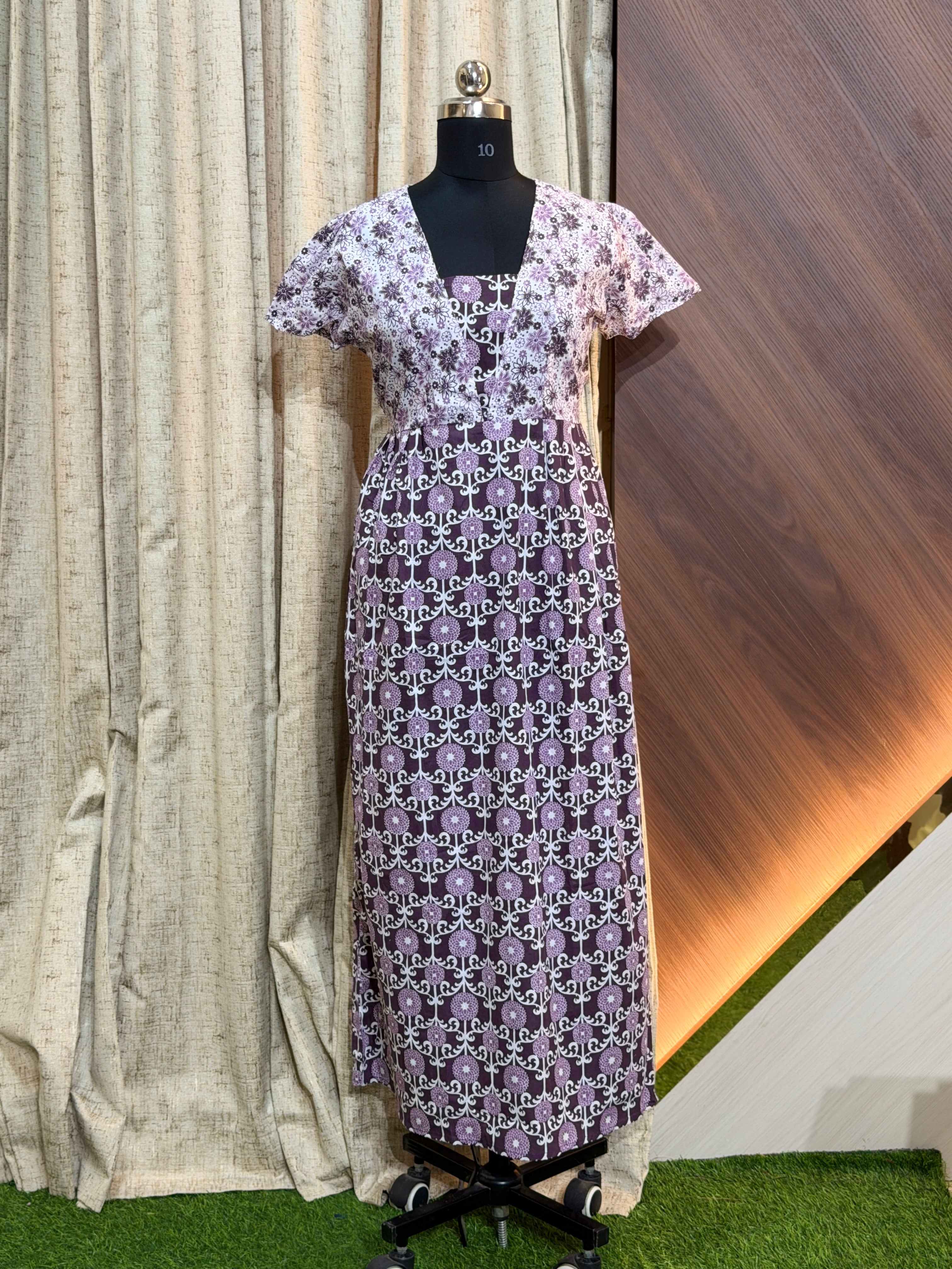 9867 - Frock Style Nighty