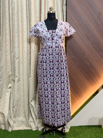 9867 - Frock Style Nighty