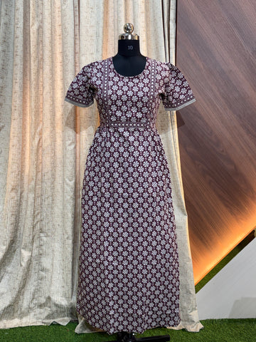 8004 - Frock Style Nighty