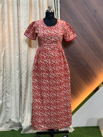 8007 - Frock Style Nighty