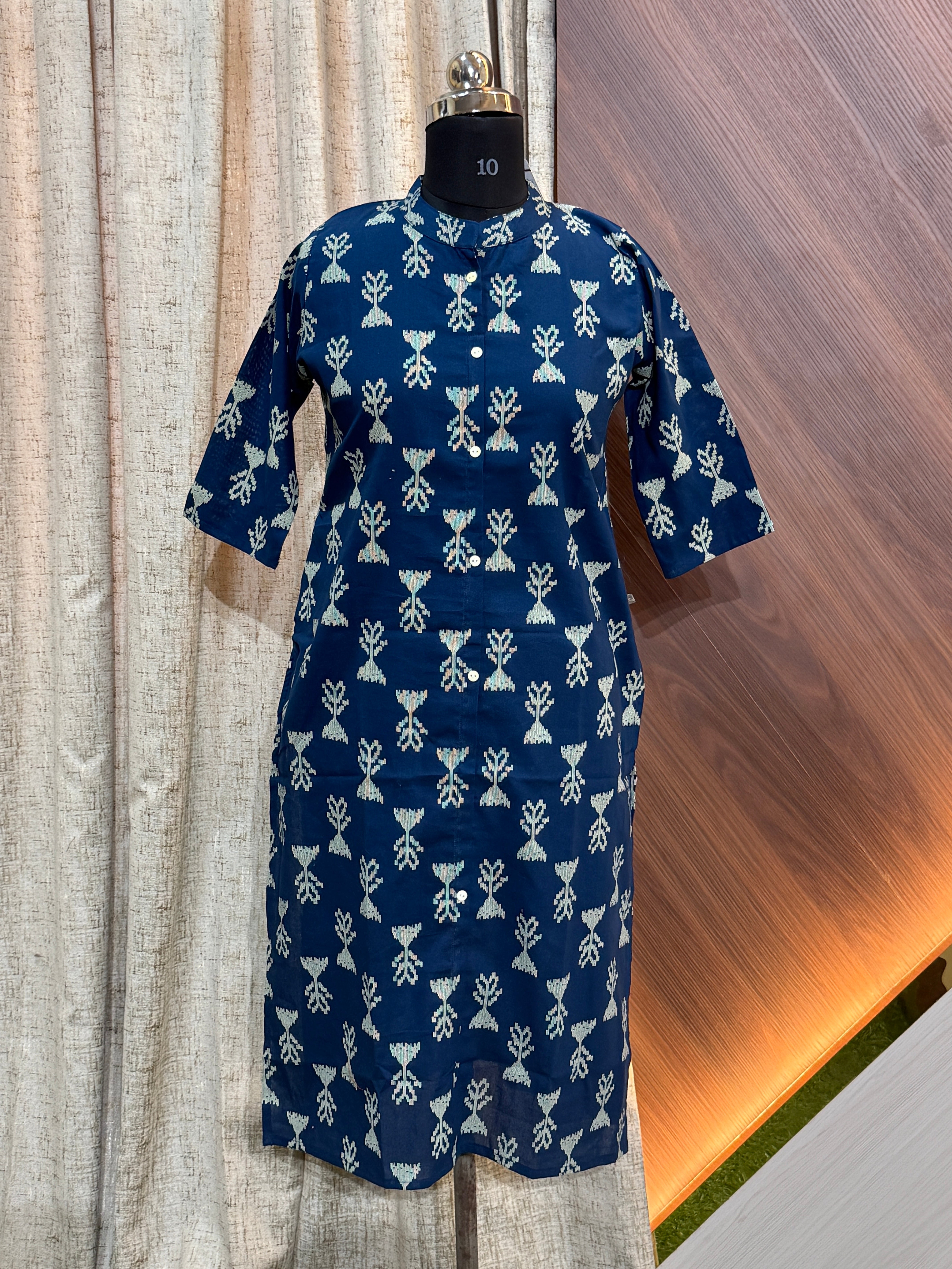 7996 - Daily Wear Cotton Kurtis