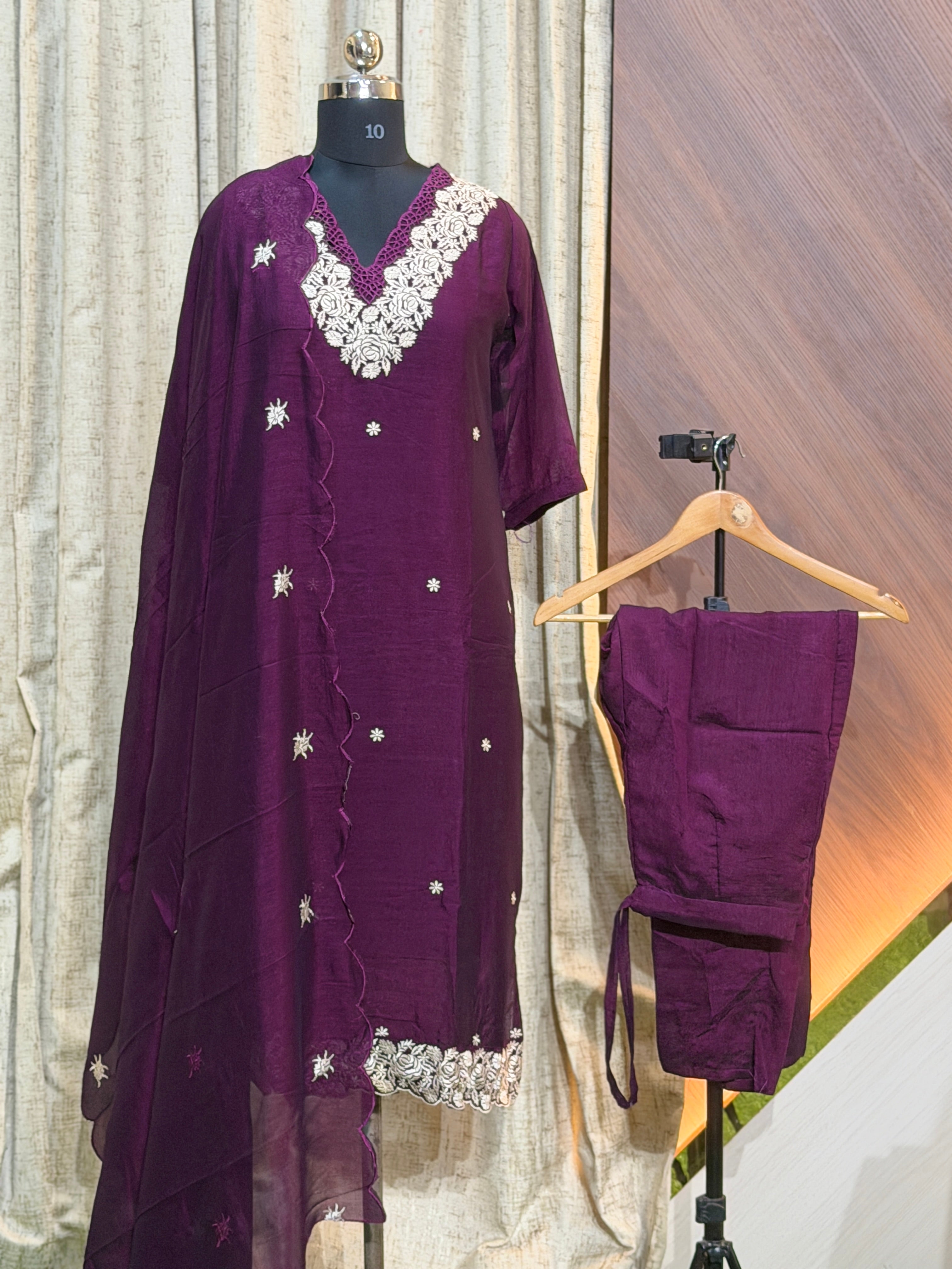 A181   - Kurti with Pant and Dupatta