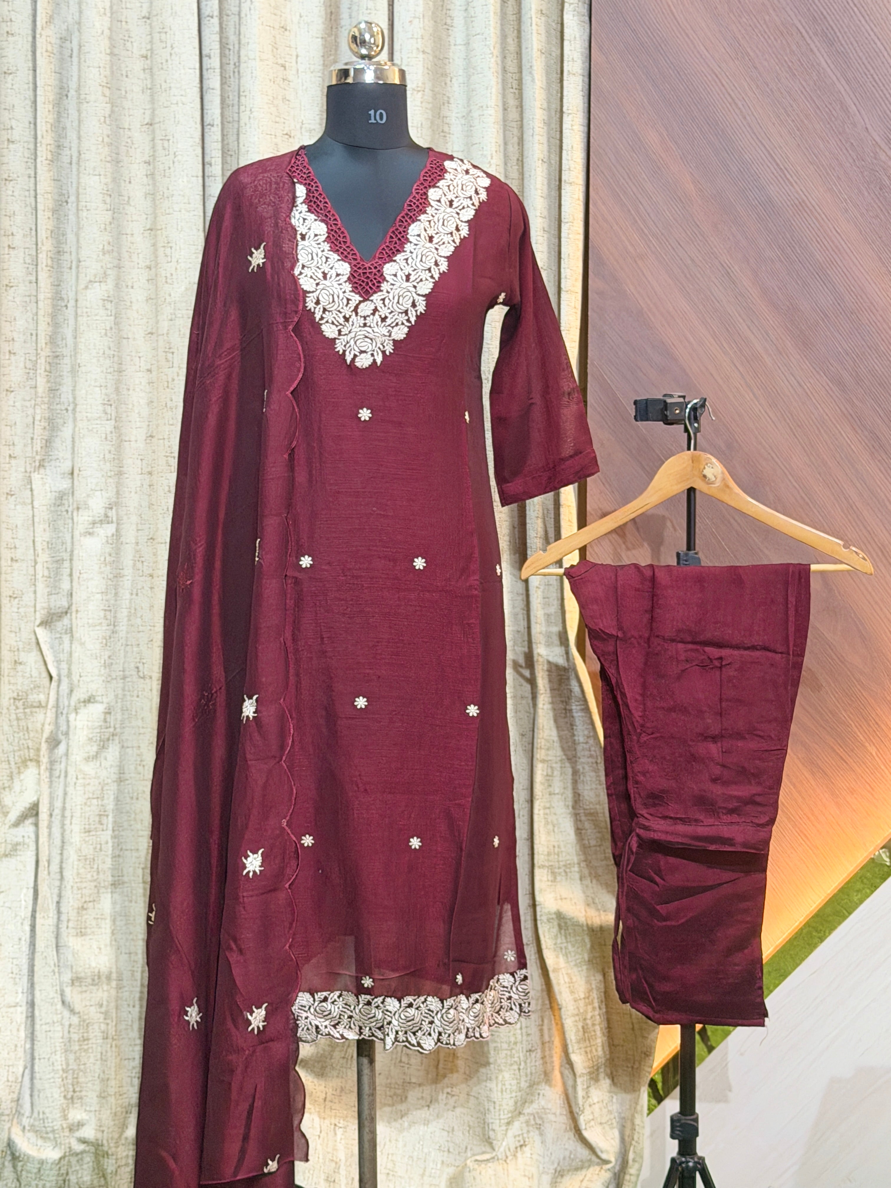 A182  - Kurti with Pant and Dupatta