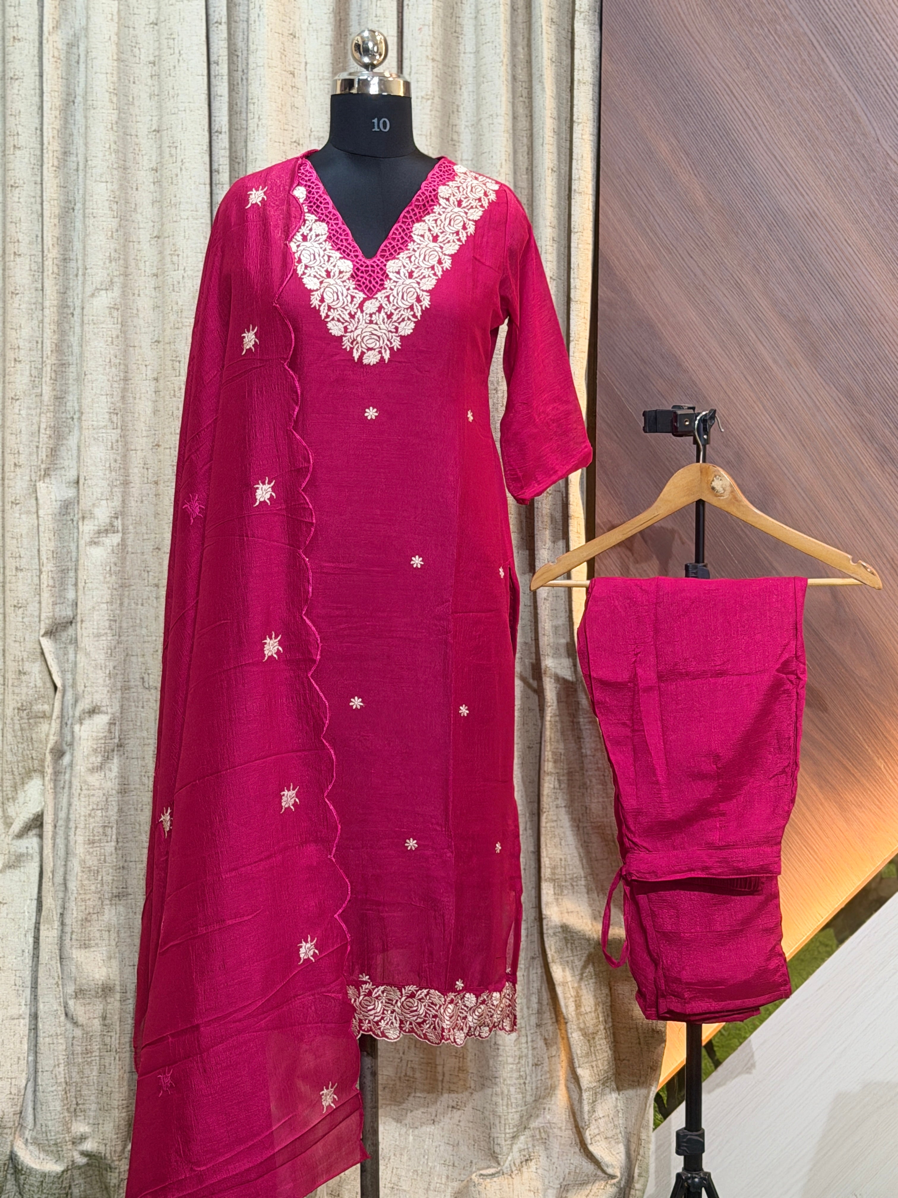 A184  - Kurti with Pant and Dupatta