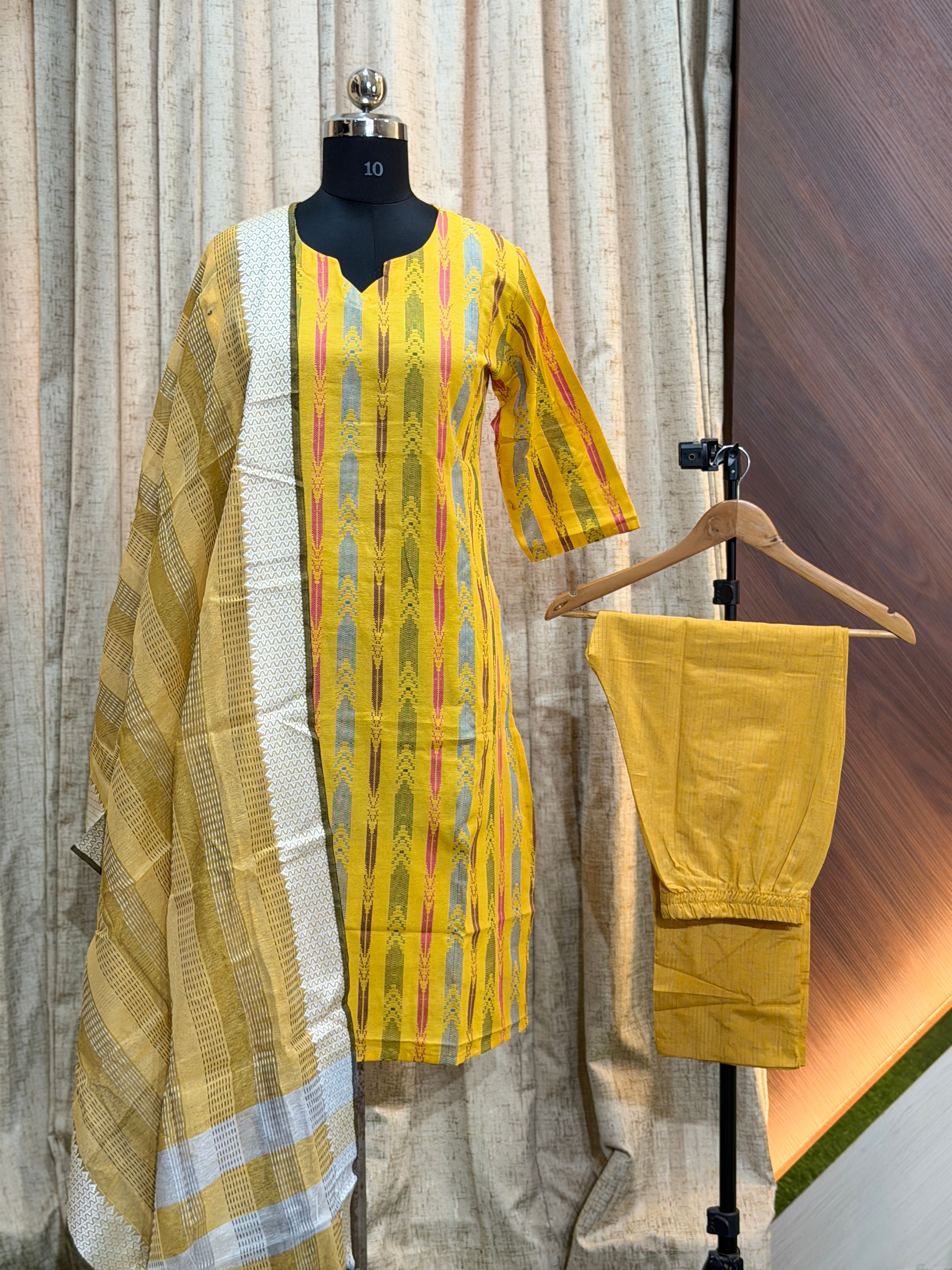 A240 - Cotton 3pc Kurta Set