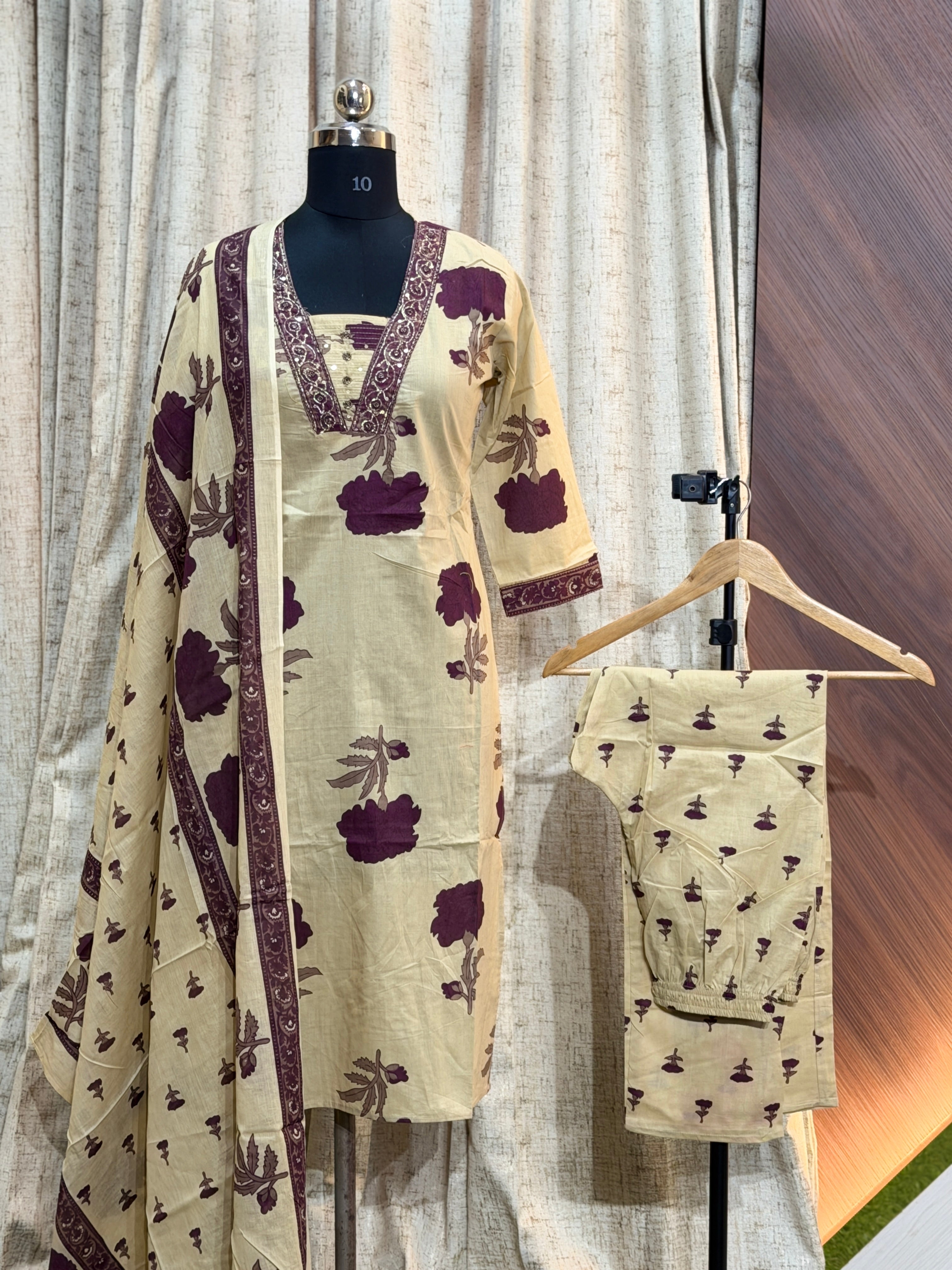 A434 - Kurti with Pant and Dupatta