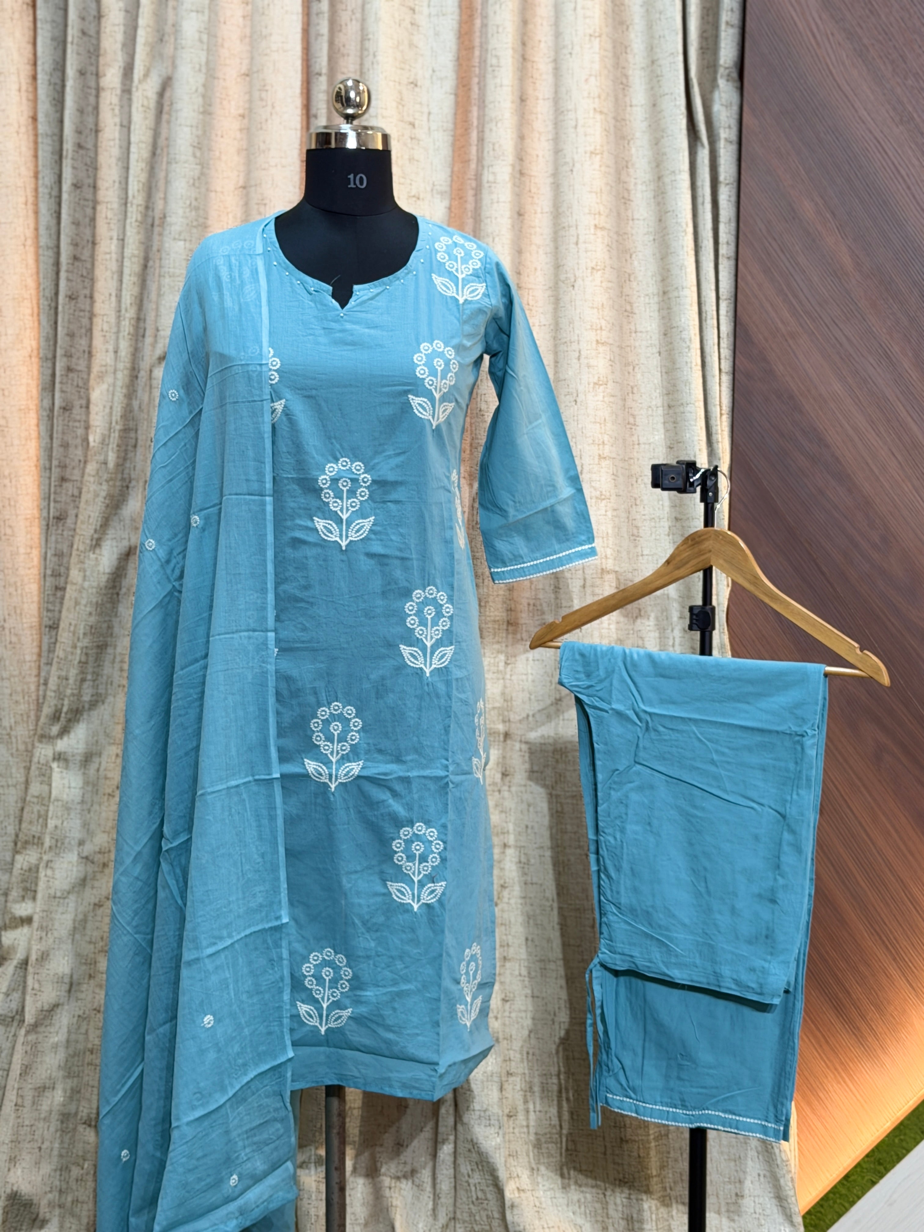 A435 - Kurti with Pant and Dupatta