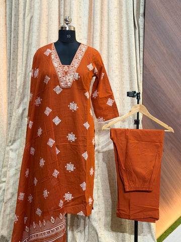 A436 - Kurti with Pant and Dupatta