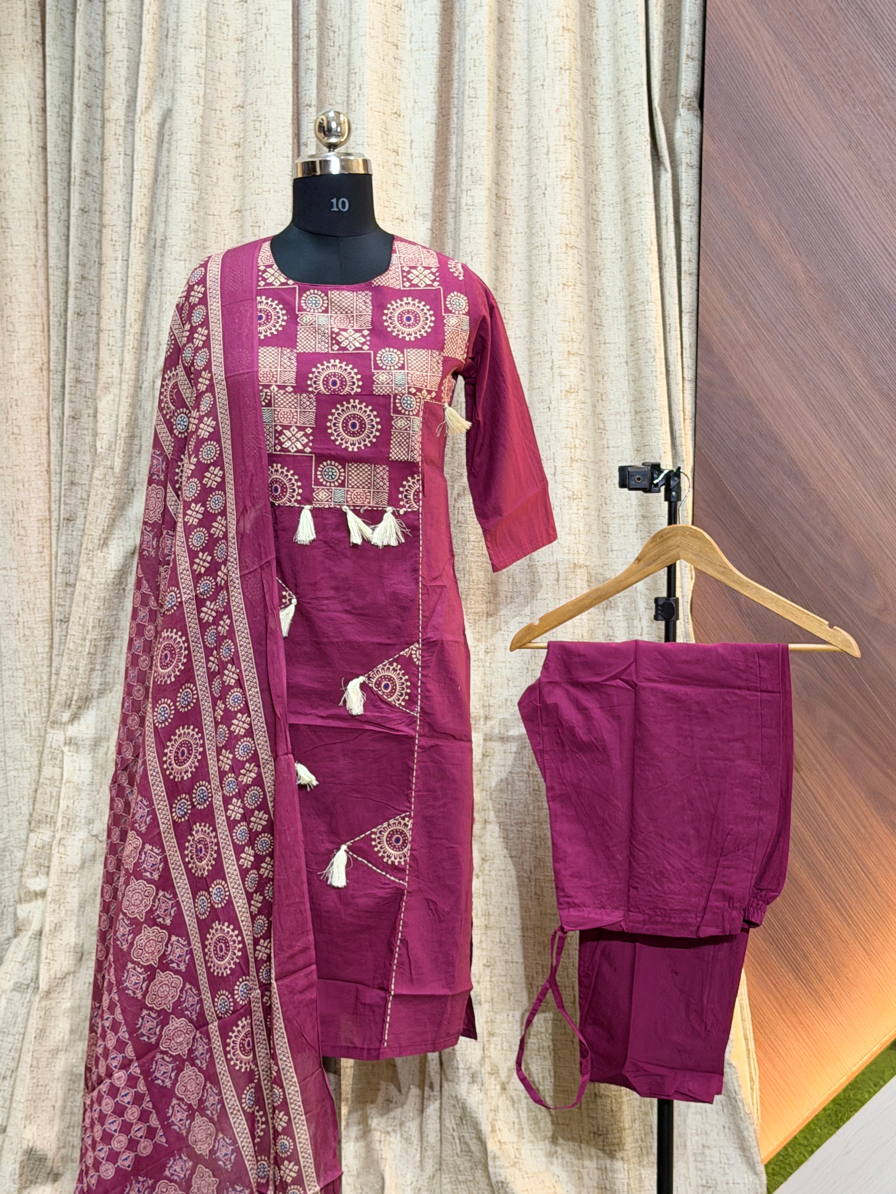 A450 - Kurti with Pant and Dupatta